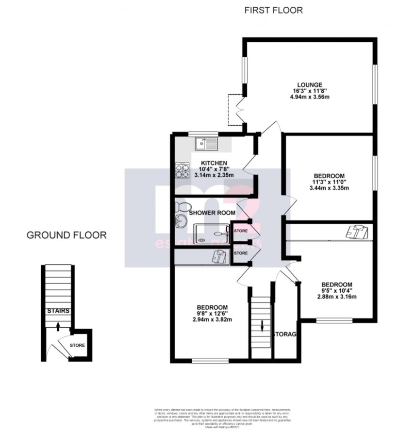 Floorplan for Croesyceiliog, Cwmbran, Torfaen
