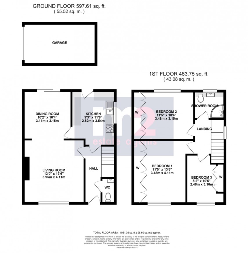 Floorplan for Bassaleg, Newport