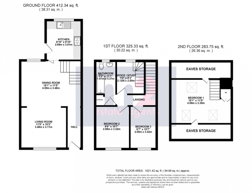 Floorplan for Rudry Street, Newport