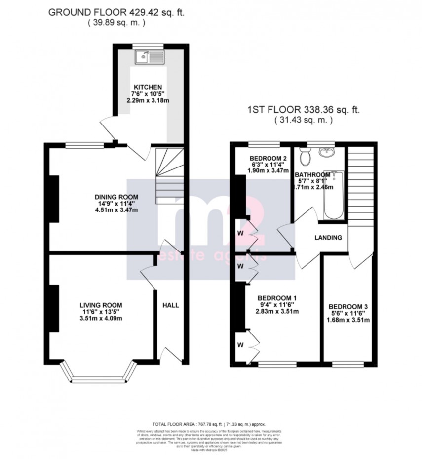 Floorplan for Goodrich Crescent, Newport