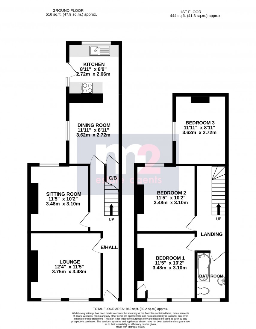 Floorplan for Redland Street, Newport