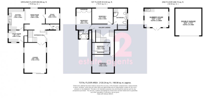 Floorplan for Llanbadoc, Usk, Monmouthshire