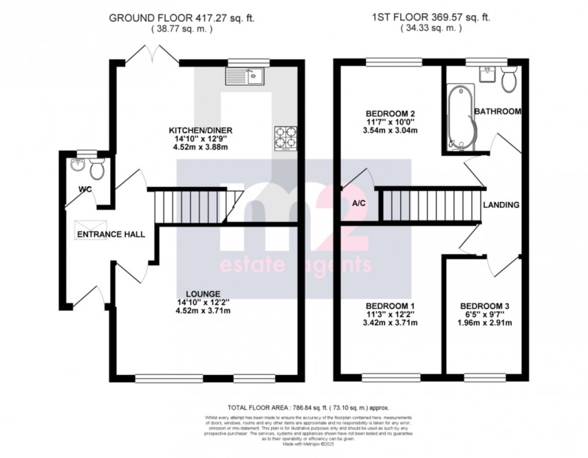 Floorplan for Churchward Drive, Newport