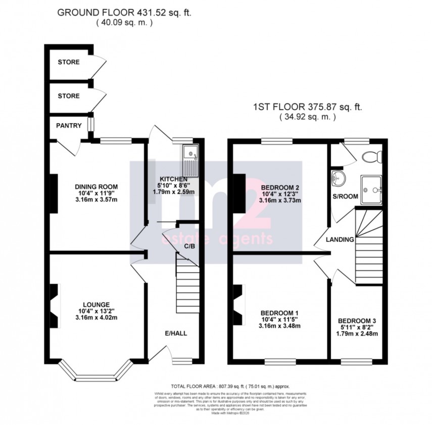 Floorplan for Courtney Street, Newport