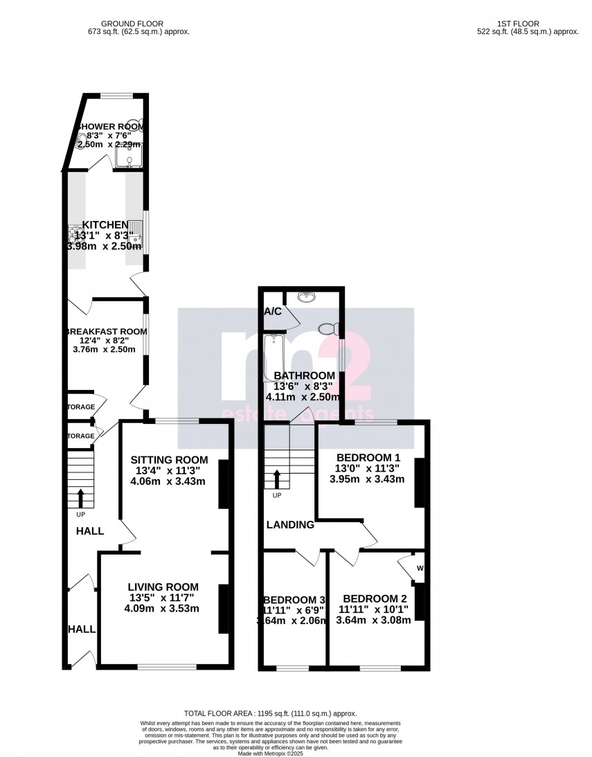 Floorplan for Gloster Place, Newport