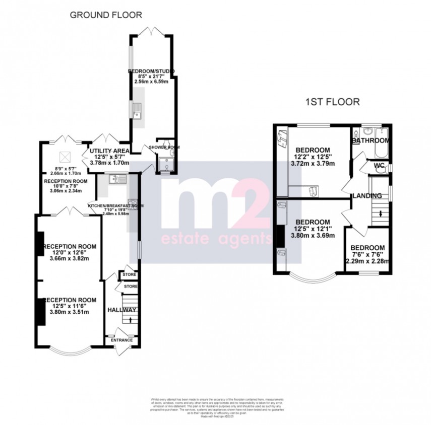 Floorplan for Ewenny Road, Cardiff, South Glamorgan