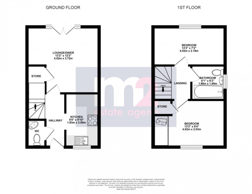 Floorplan for Pontrhydyrun, Cwmbran, Torfaen