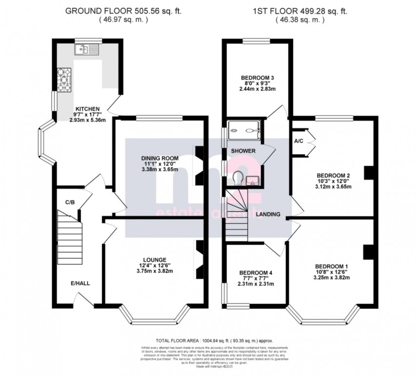 Floorplan for Highfield Road, Newport
