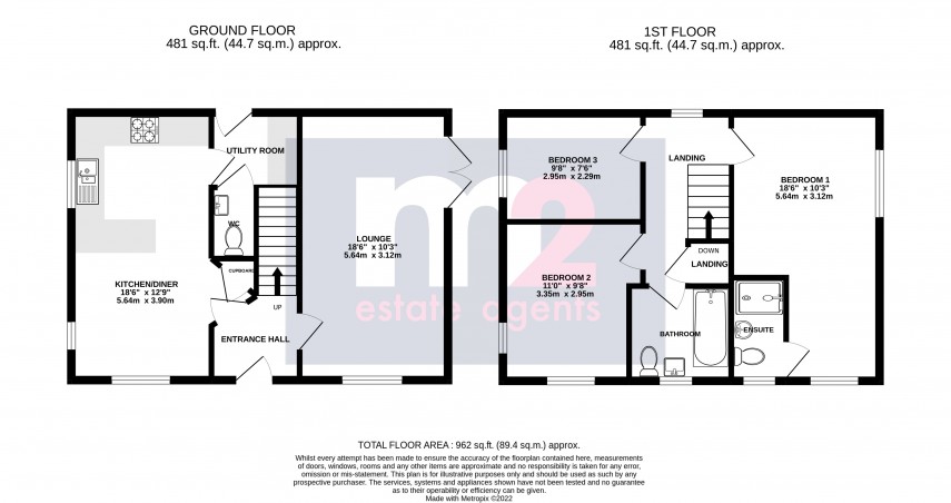 Floorplan for Llantilio Pertholey, Abergavenny, Monmouthshire