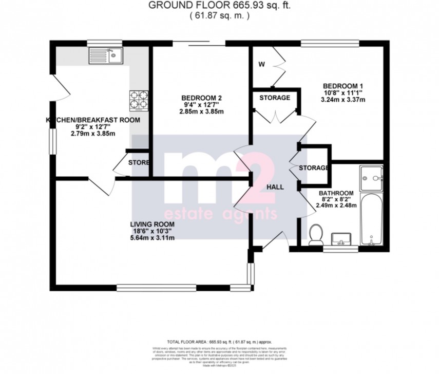Floorplan for Treberth Close, Newport