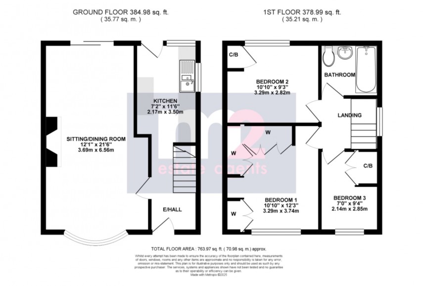 Floorplan for Gaer Park Road, Newport