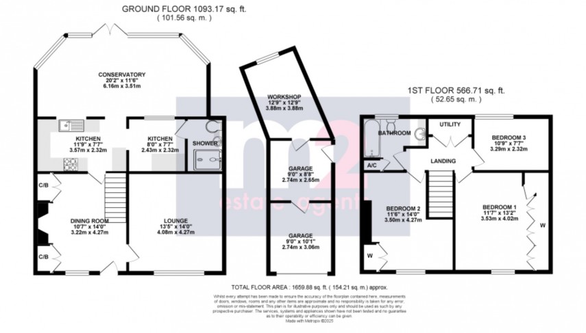 Floorplan for Raglan, Usk, Monmouthshire