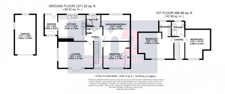 Floorplan for Risca, Newport, Caerphilly