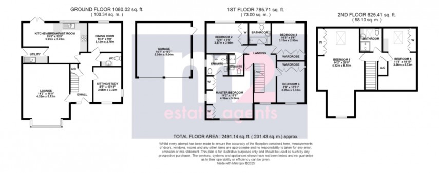 Floorplan for Nant Coch Rise, Newport