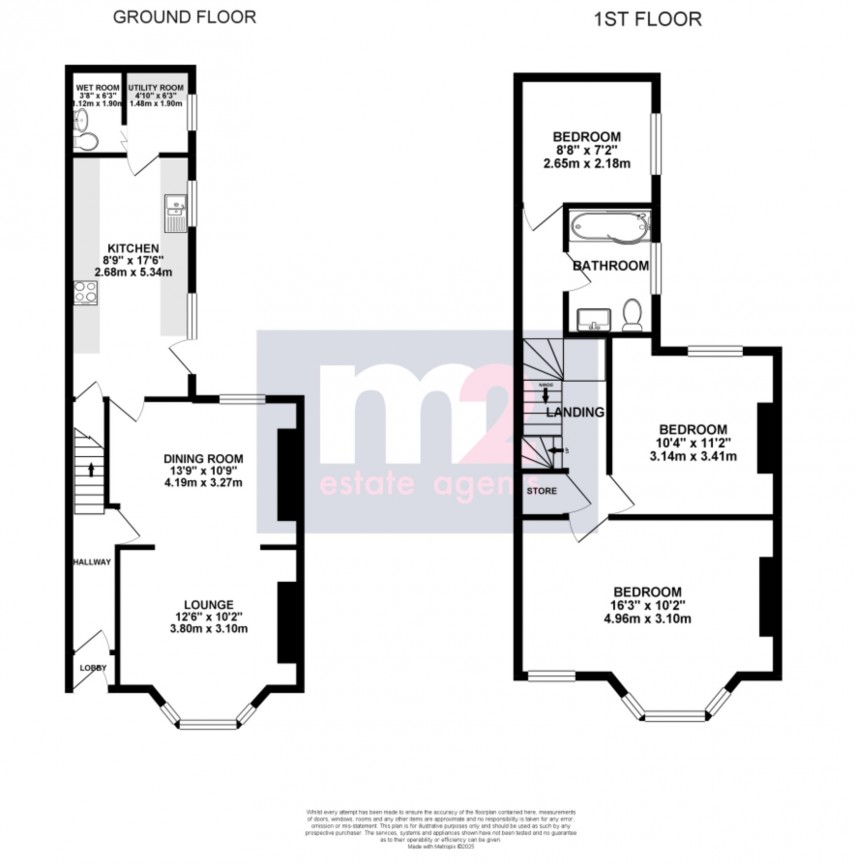 Floorplan for Pontnewydd, Cwmbran, Torfaen