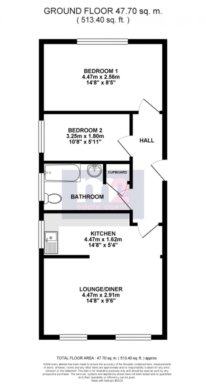 Floorplan for Collingwood Avenue, Newport