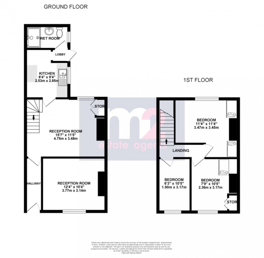 Floorplan for Griffithstown, Pontypool, Torfaen