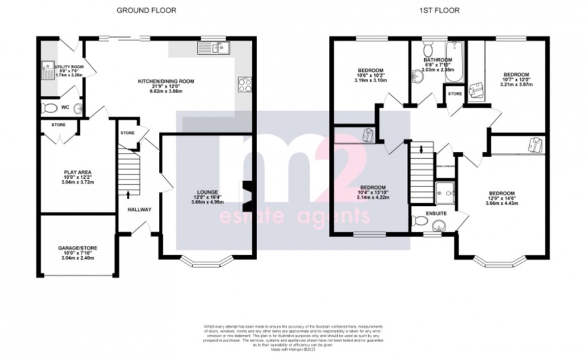 Floorplan for Llantarnam, Cwmbran, Torfaen