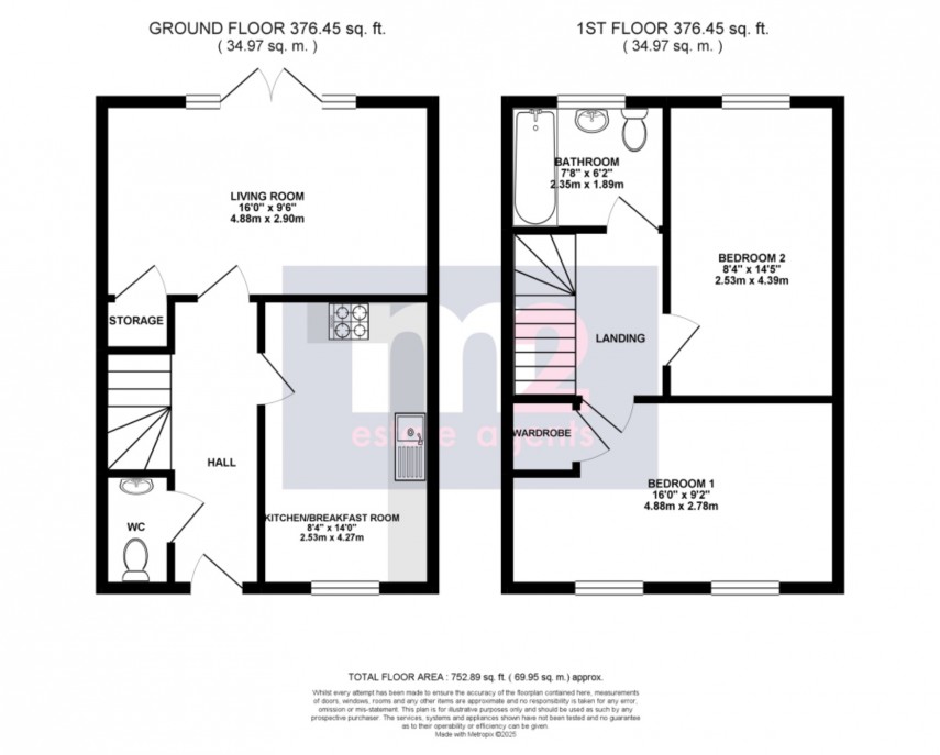 Floorplan for Cape Lindsey Road, Newport