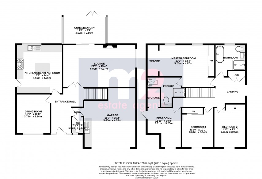 Floorplan for Penhow, Caldicot, Newport