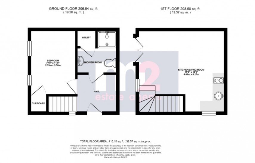 Floorplan for Ariel Reach, Newport