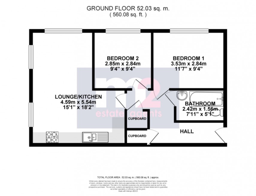 Floorplan for Anderson Grove, Newport