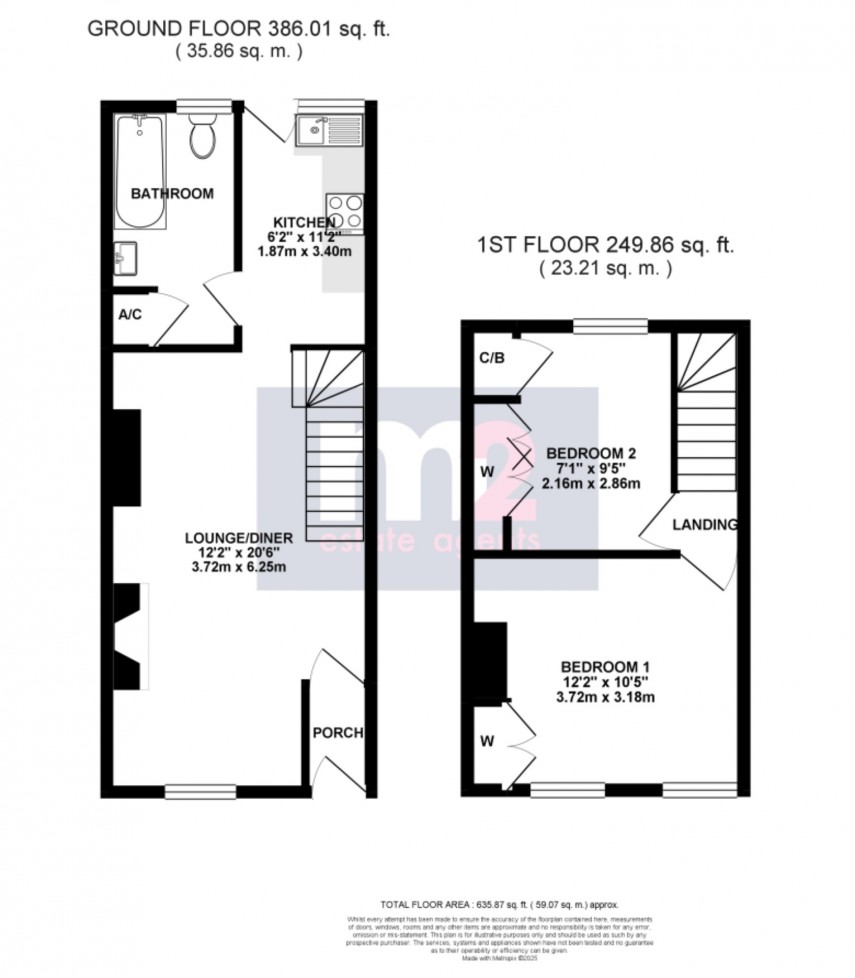 Floorplan for Sebastopol, Pontypool, Torfaen