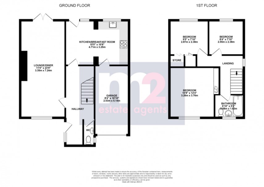 Floorplan for Griffithstown, Pontypool, Torfaen