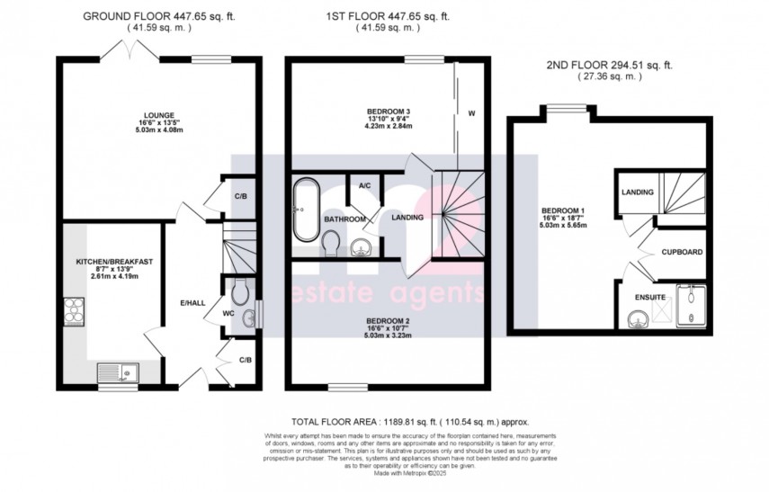 Floorplan for Tutshill, Chepstow, Gloucestershire