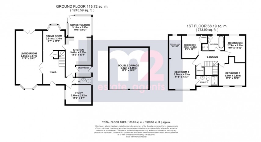 Floorplan for Langstone, Newport