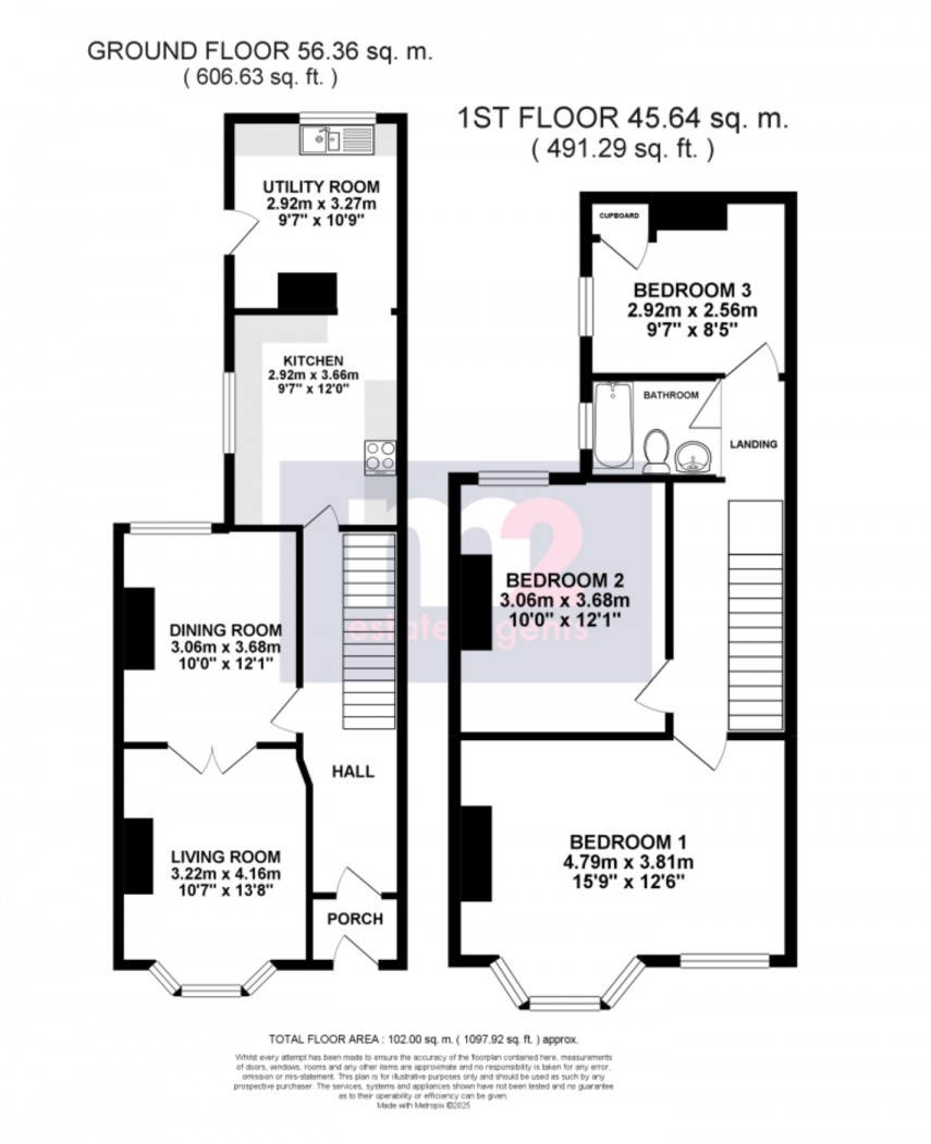 Floorplan for Windsor Road, Newport