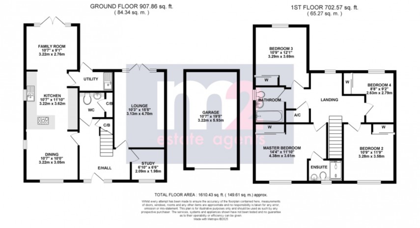 Floorplan for Undy, Caldicot, Monmouthshire