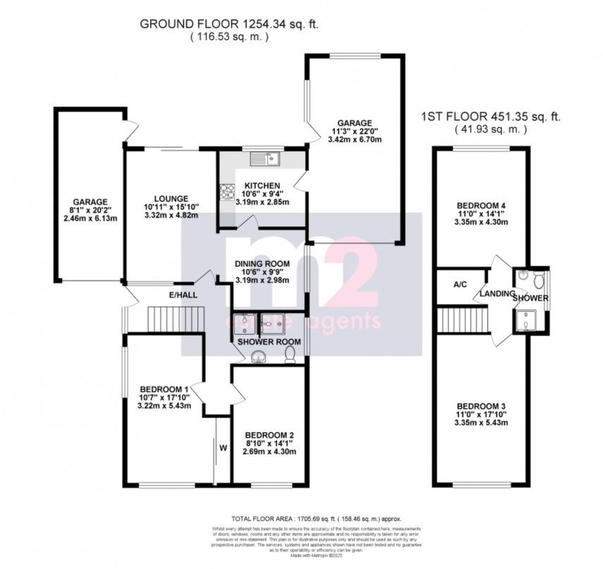 Floorplan for Raglan, Usk, Monmouthshire