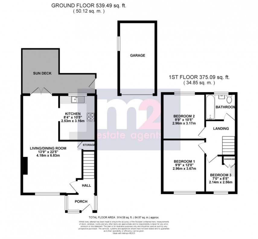Floorplan for Bassaleg, Newport
