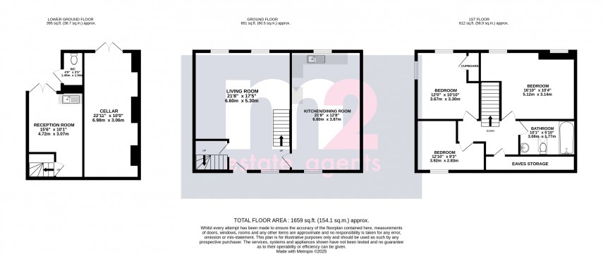Floorplan for Clydach, Abergavenny, Monmouthshire