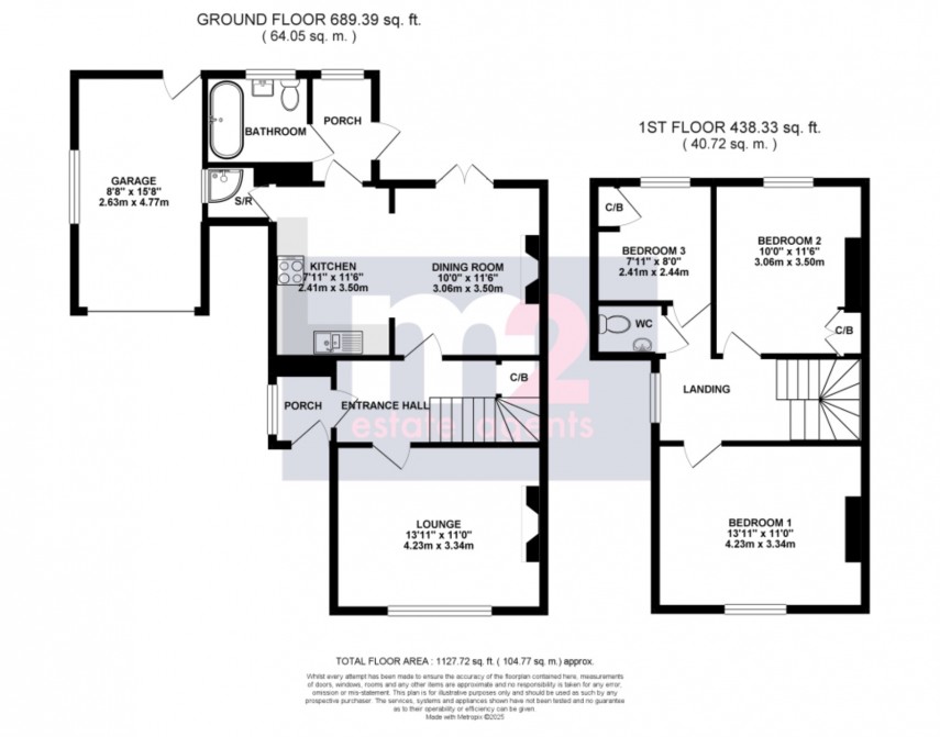 Floorplan for Christchurch Road, Newport