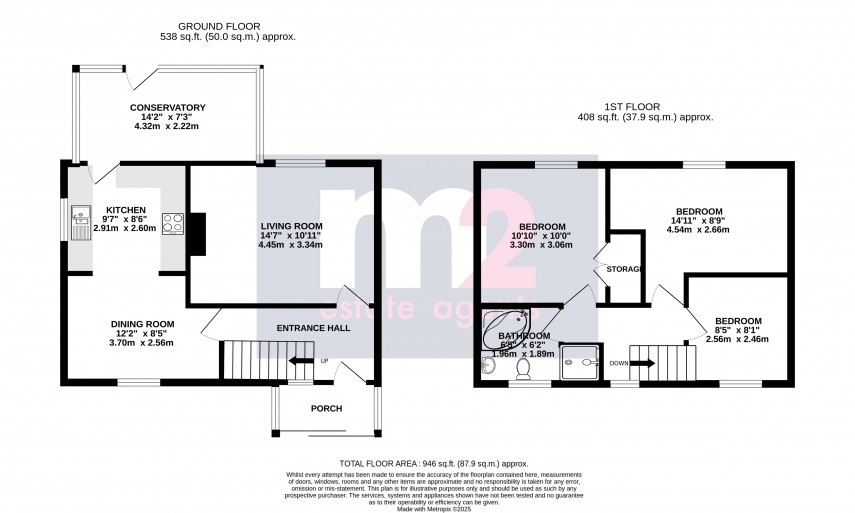 Floorplan for Charles Crescent, Abergavenny, Monmouthshire