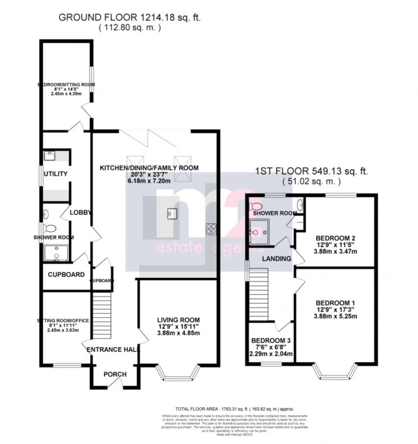 Floorplan for Ringland Circle, Newport