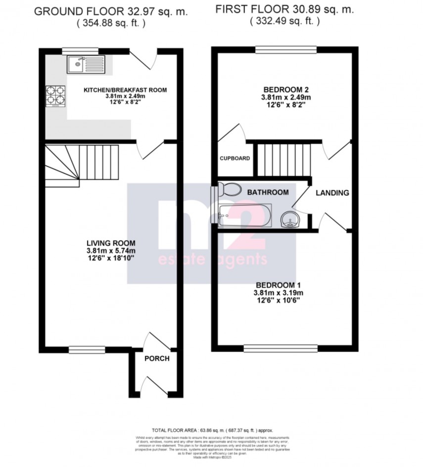 Floorplan for Newport, South Wales