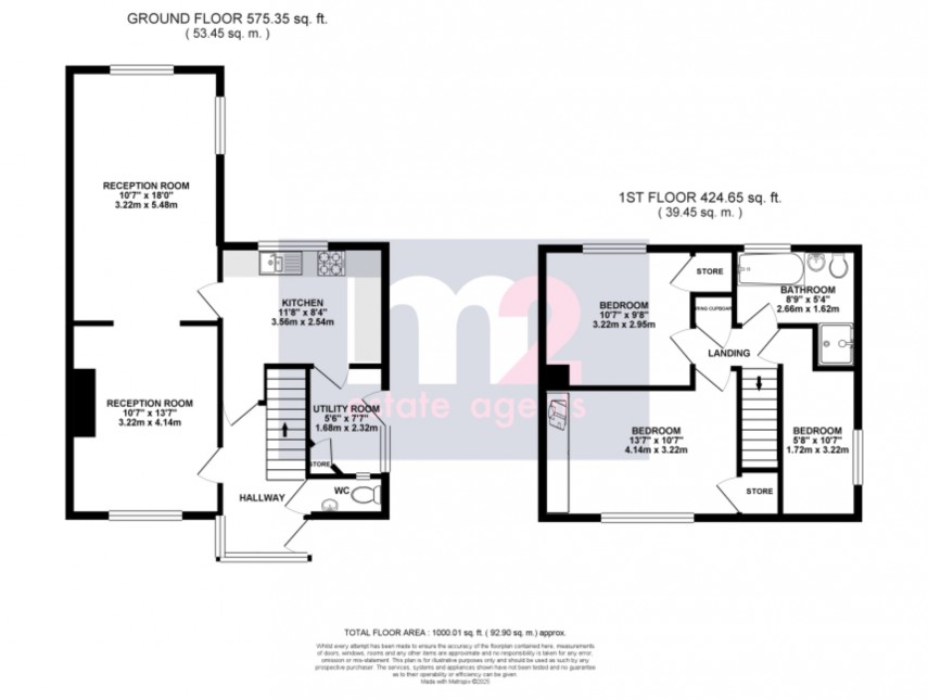 Floorplan for Llanyravon, Cwmbran, Torfaen
