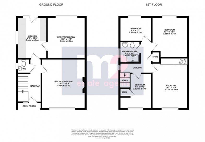 Floorplan for New Inn, Pontypool, Torfaen