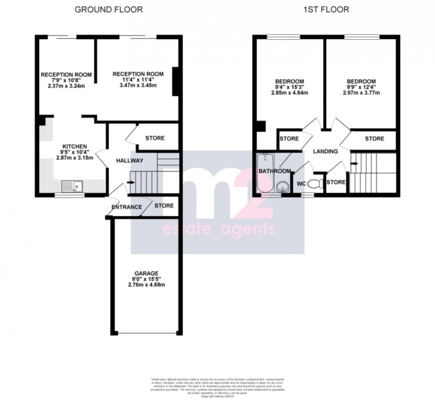 Floorplan for Hollybush, Cwmbran, Torfaen