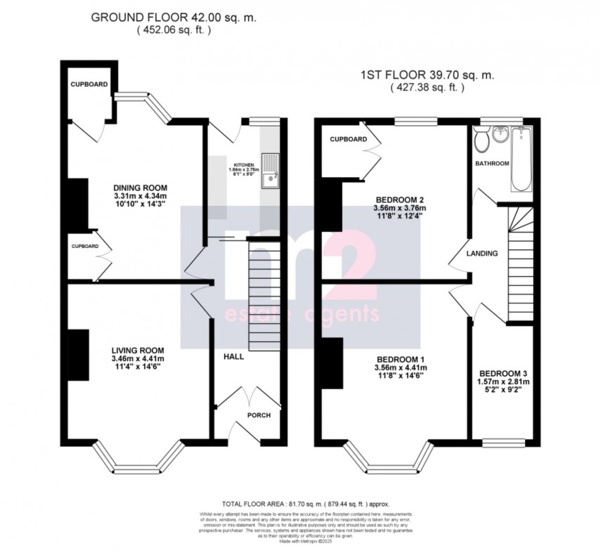 Floorplan for Rochester Road, Newport
