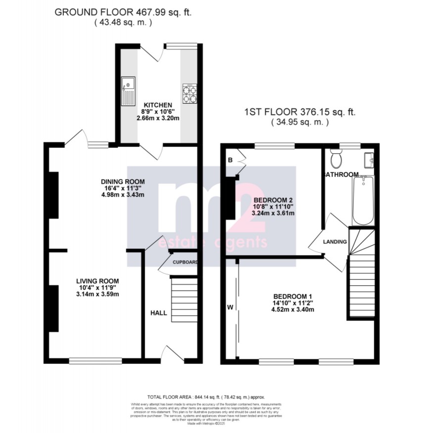 Floorplan for Collier Street, Newport