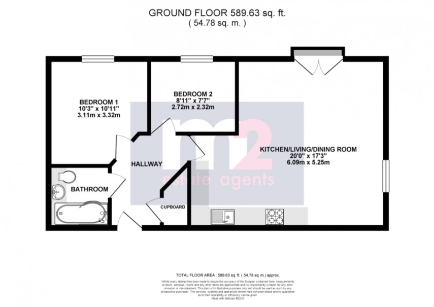 Floorplan for Chepstow Road, Newport