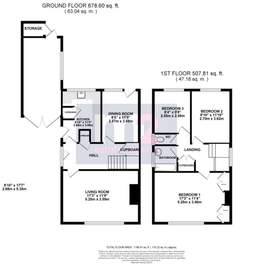 Floorplan for Woodland Park Road, Newport