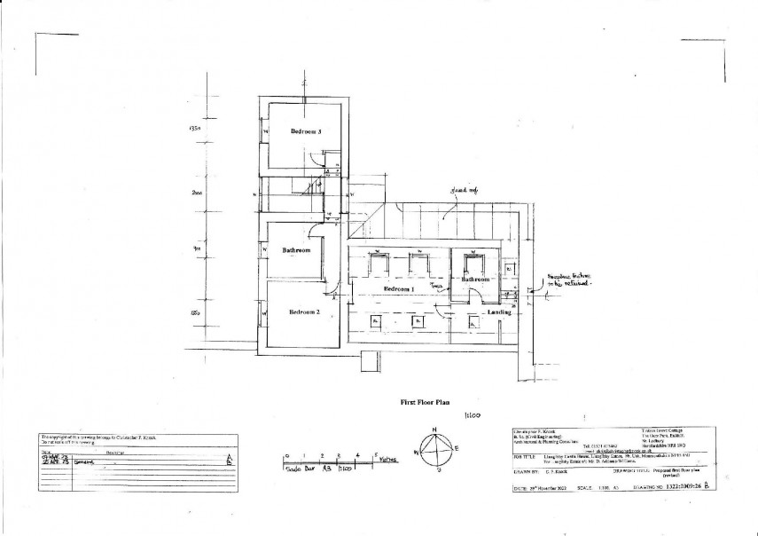 Floorplan for Castle Drive, Llangybi, Monmouthshire