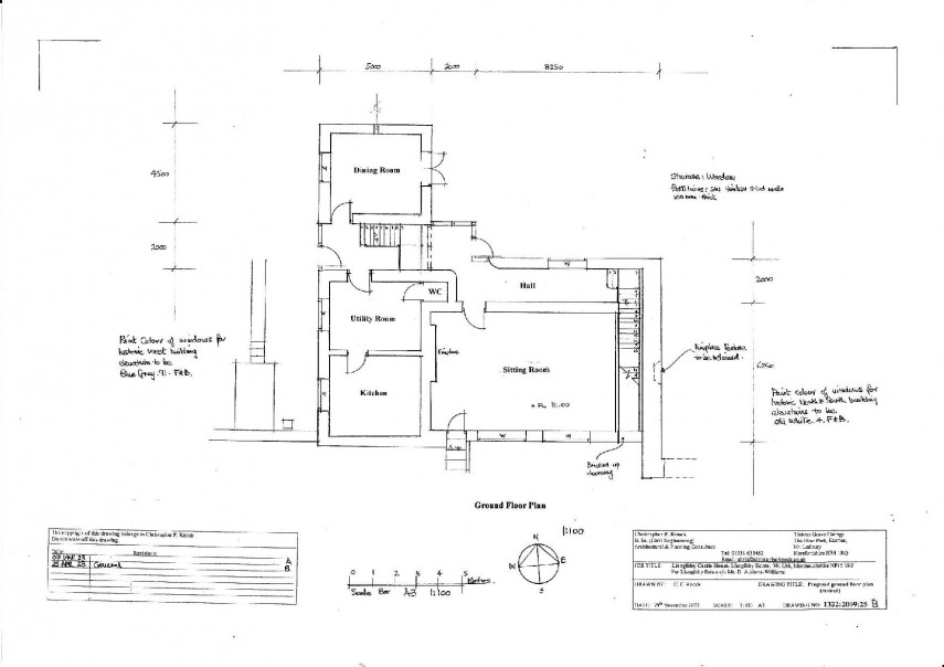 Floorplan for Castle Drive, Llangybi, Monmouthshire