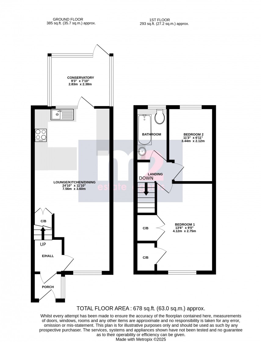 Floorplan for Buxton Close, Newport