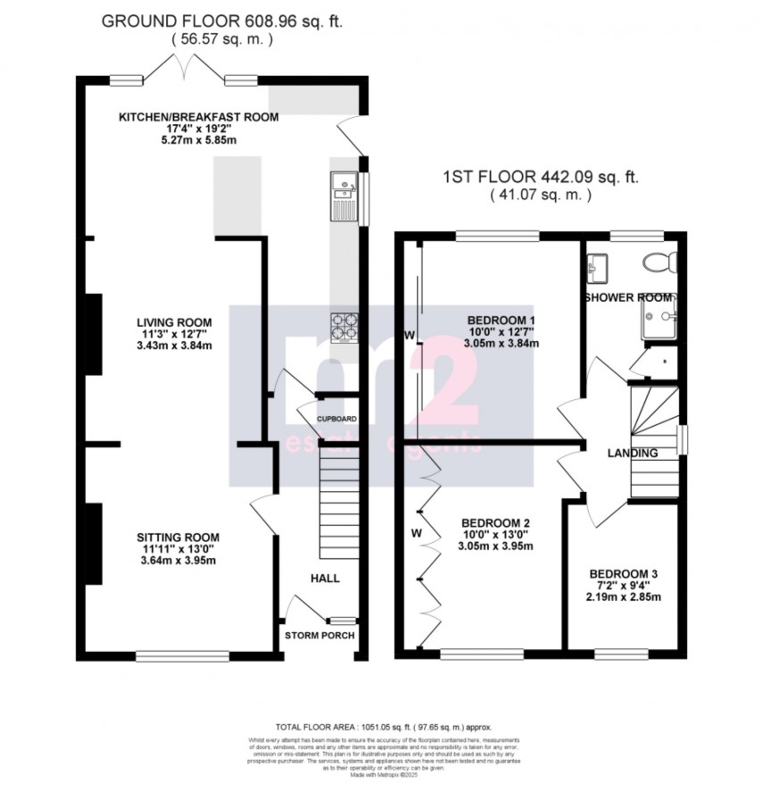Floorplan for Thompson Avenue, Newport